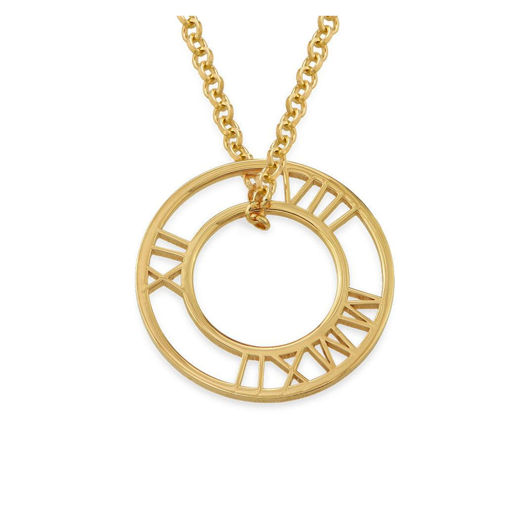 Special Date Circle Necklace - Anna Lou of London