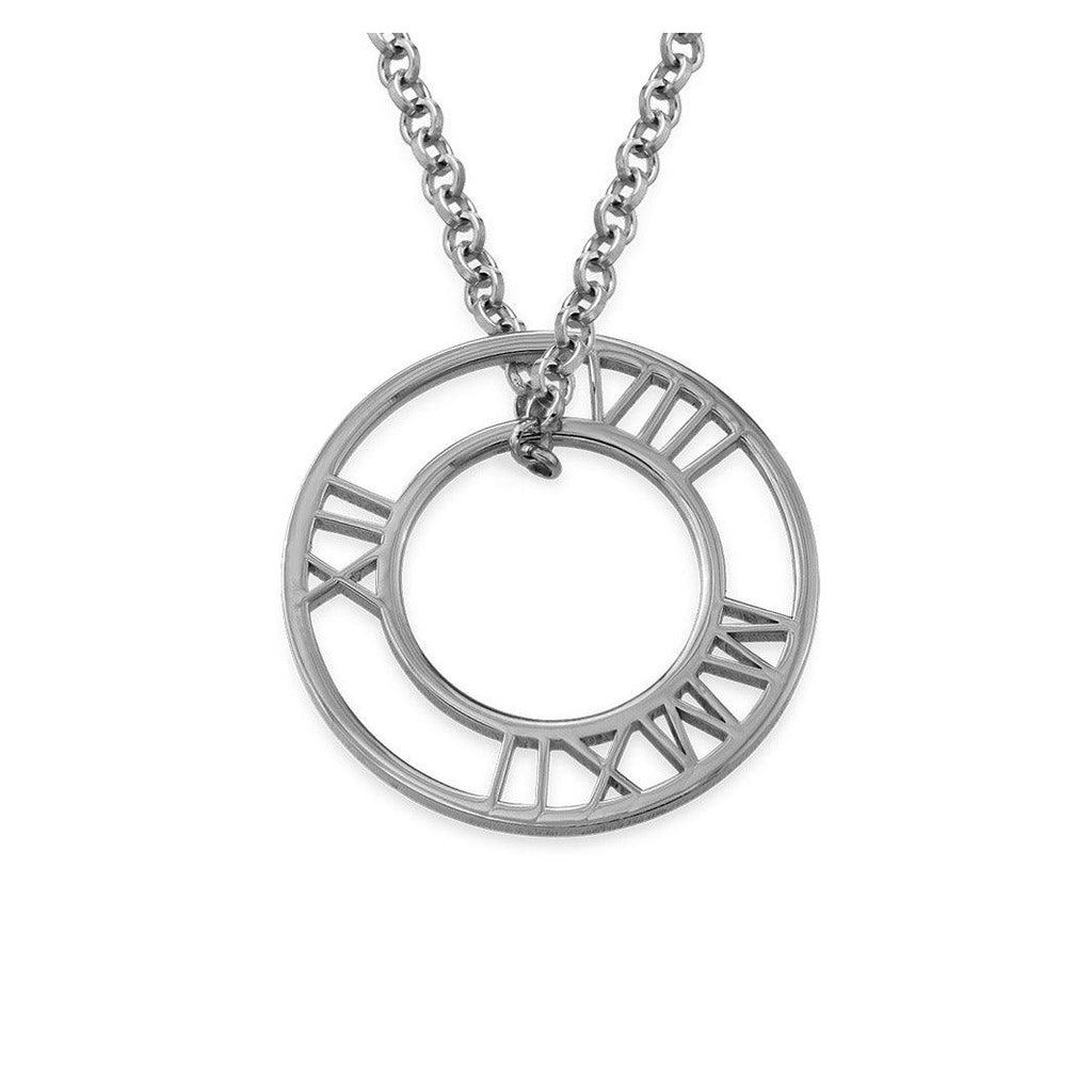 Special Date Circle Necklace - Anna Lou of London