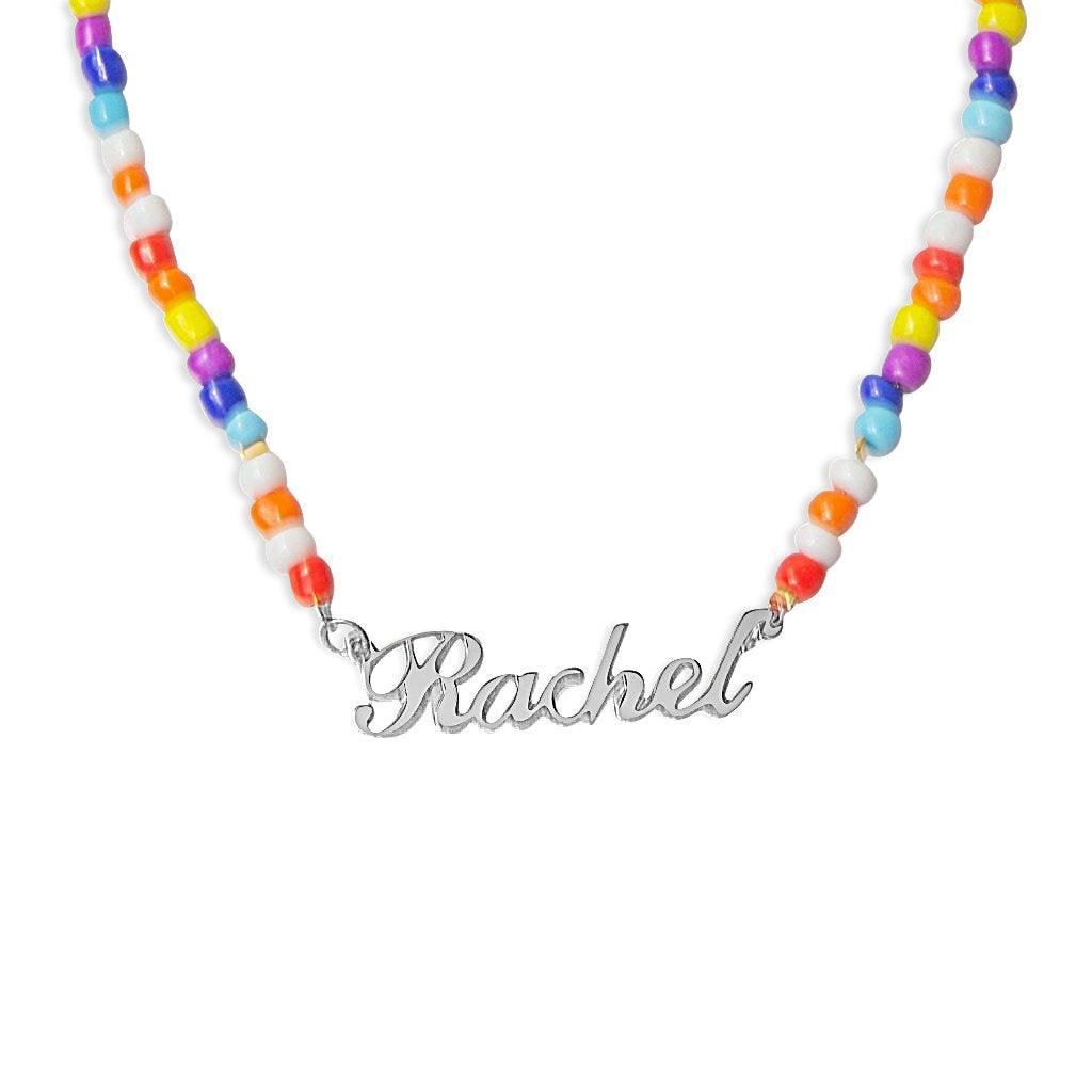 Candy Beaded Name Necklace - Anna Lou of London
