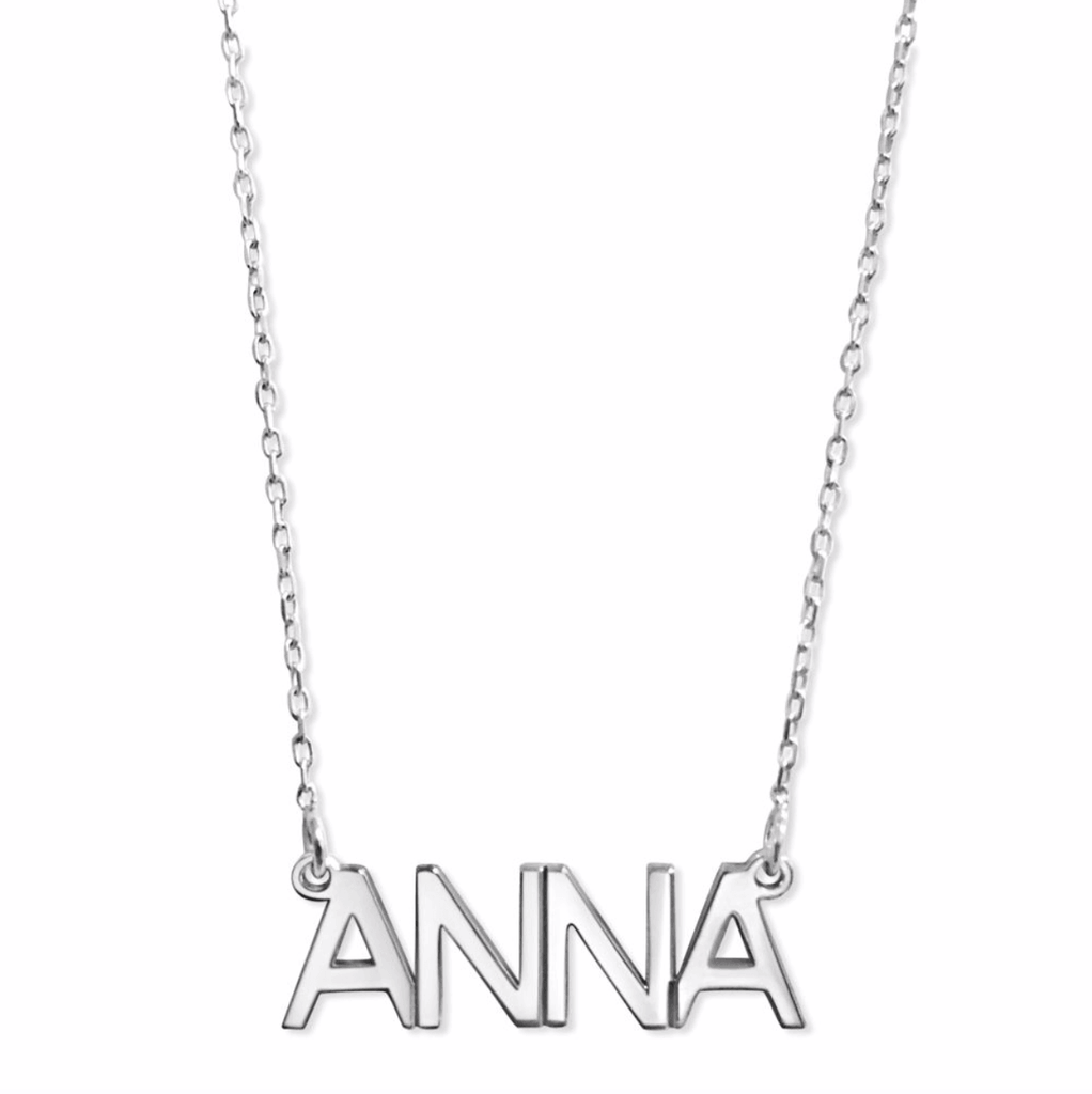Capital Name Necklace - Anna Lou of London