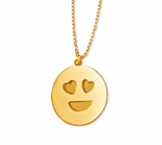 Heart Emoji Necklace - Anna Lou of London