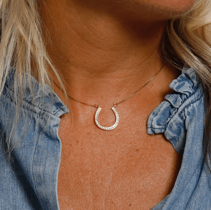 Serendipitous horseshoe necklace - Anna Lou of London