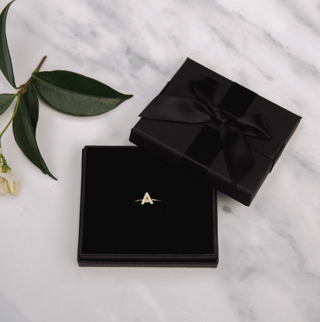 Amara Initial Ring - Anna Lou of London