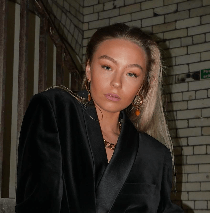 Angelina Initial Disc Hoops - Anna Lou of London