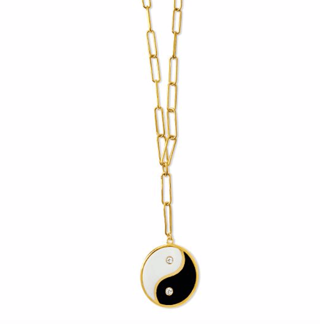 Yin Yang Pendant Necklace - Anna Lou of London