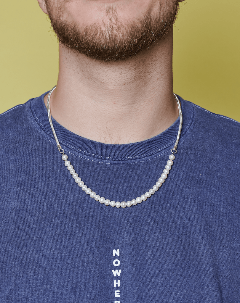 Men's Pearl Necklace - Anna Lou of London