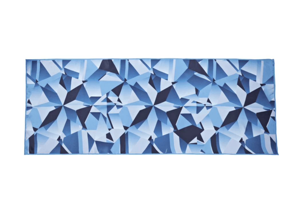 Blue Diamond Silk Scarf - Anna Lou of London