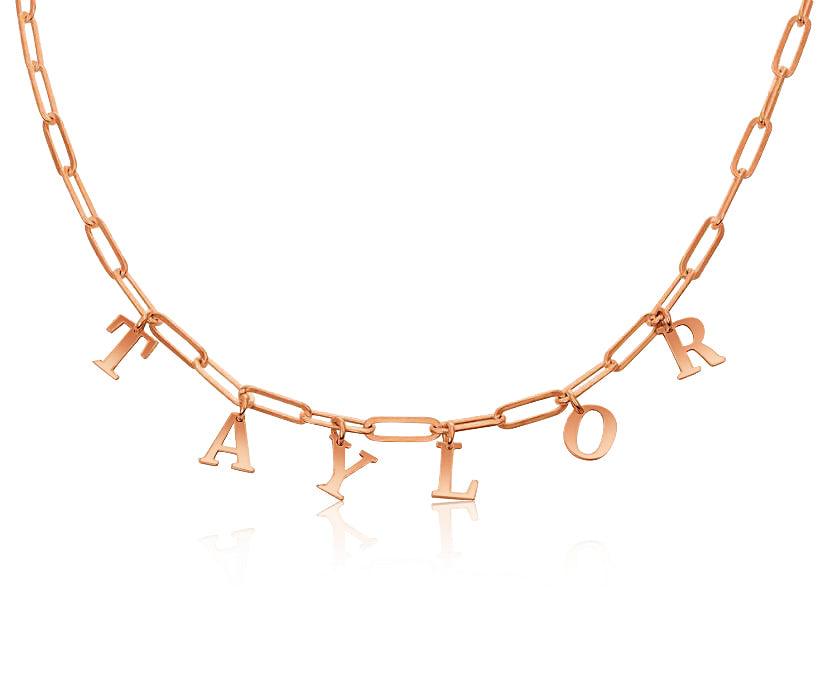 Word Choker Elia Rectangle Necklace - Anna Lou of London