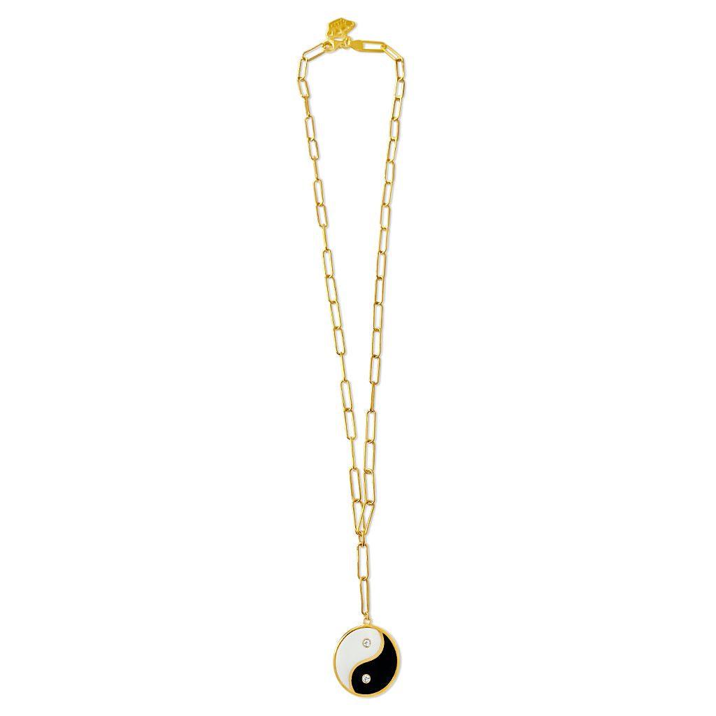 Yin Yang Pendant Necklace - Anna Lou of London