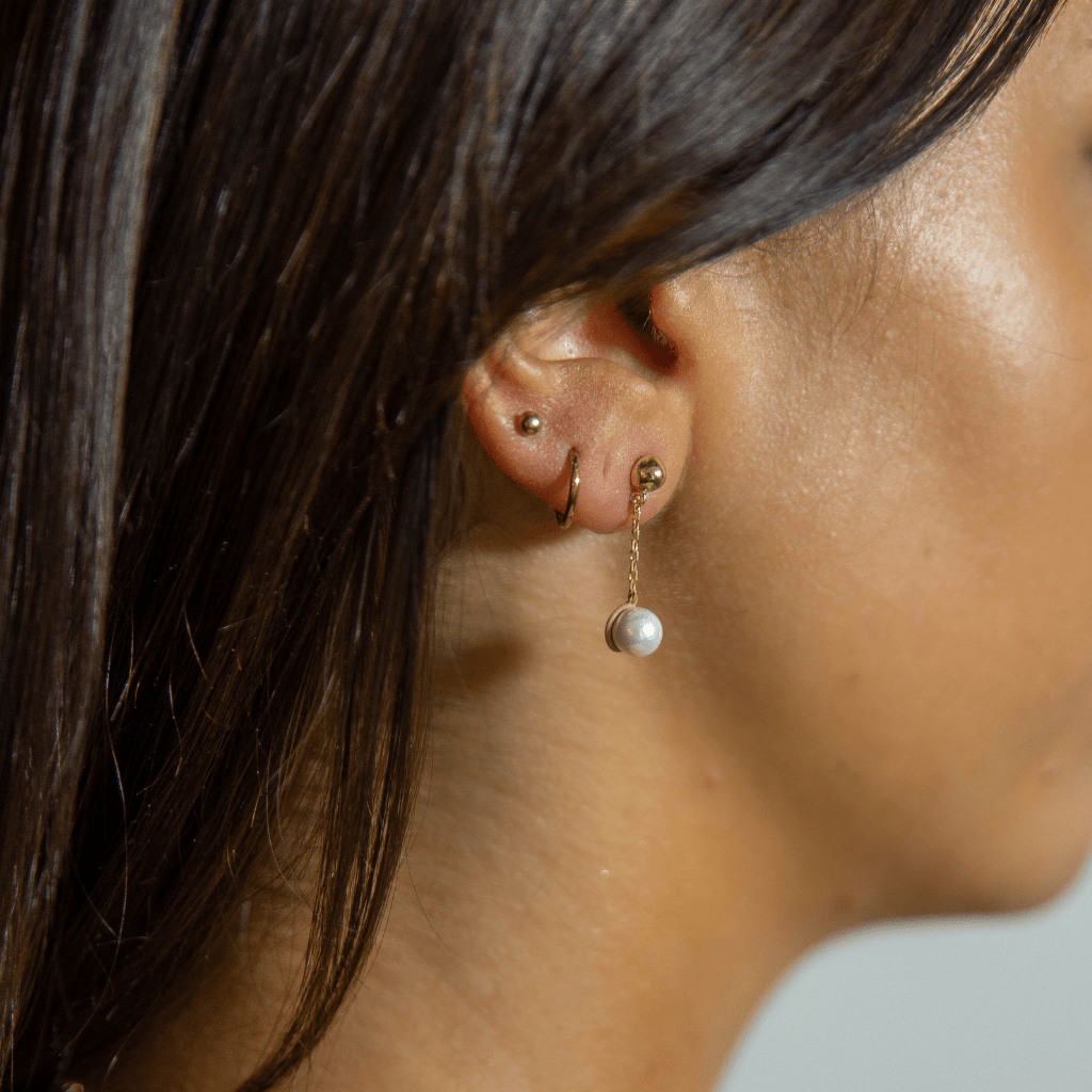 Drop Pearl Earrings - Anna Lou of London