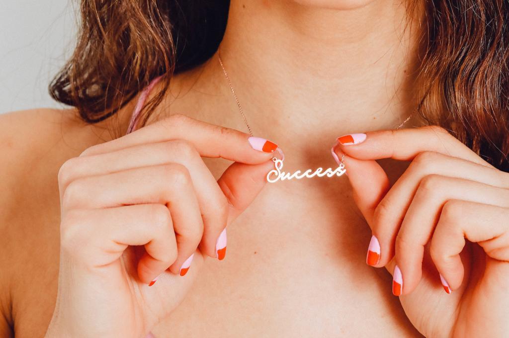 Success Handwriting Necklace - Anna Lou of London