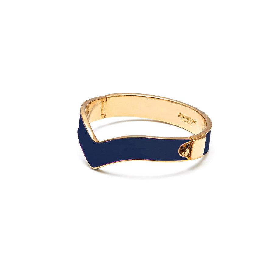 Chevron Bangle - Anna Lou of London