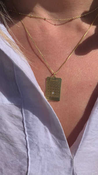Vintage Avon Gold Calendar Charm Birthday Necklace Any May Date Birthstone  Box | eBay