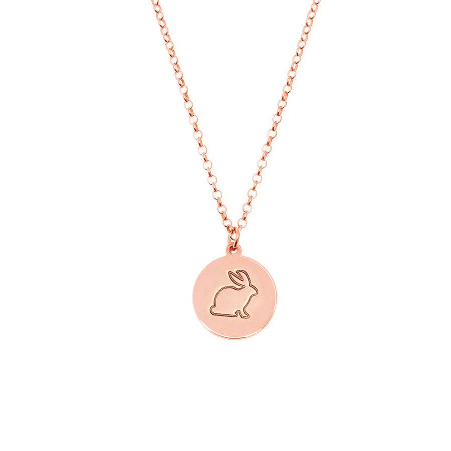 Engraved Charm Necklace - Anna Lou of London