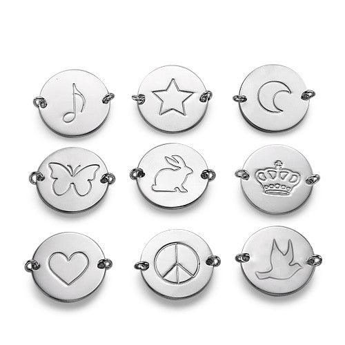 Engraved Charm Necklace - Anna Lou of London