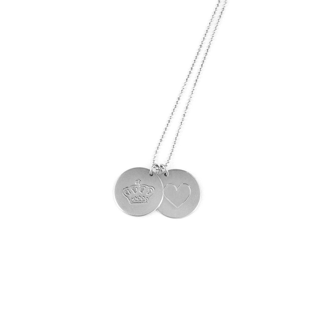 Engraved Charm Necklace - Anna Lou of London