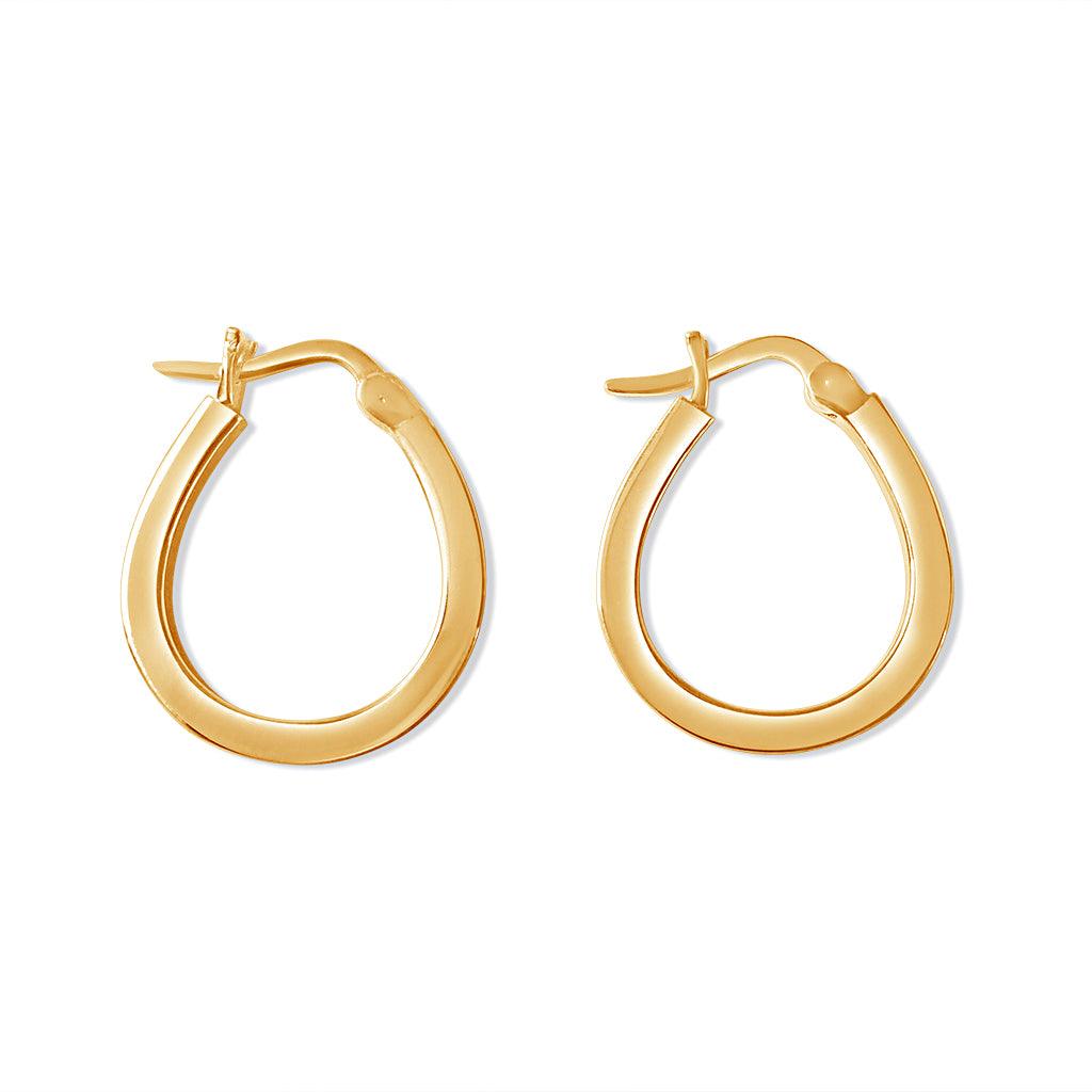 Golden Touch horseshoe earrings - Anna Lou of London