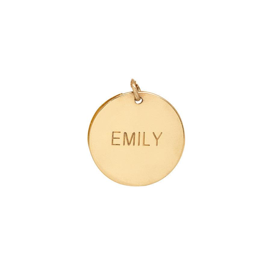 Name Disc Charm - Anna Lou of London