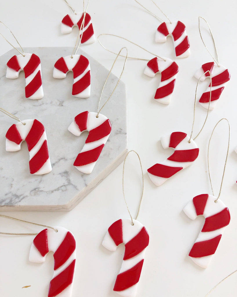 Candy Cane tree decoration - Anna Lou of London