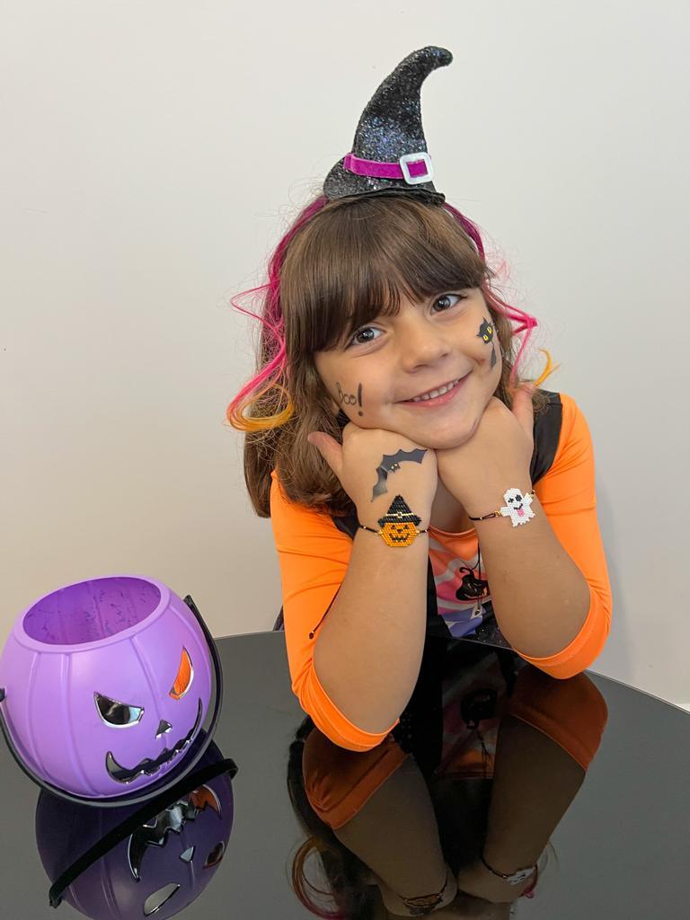 Halloween Miyuki bracelet - Anna Lou of London