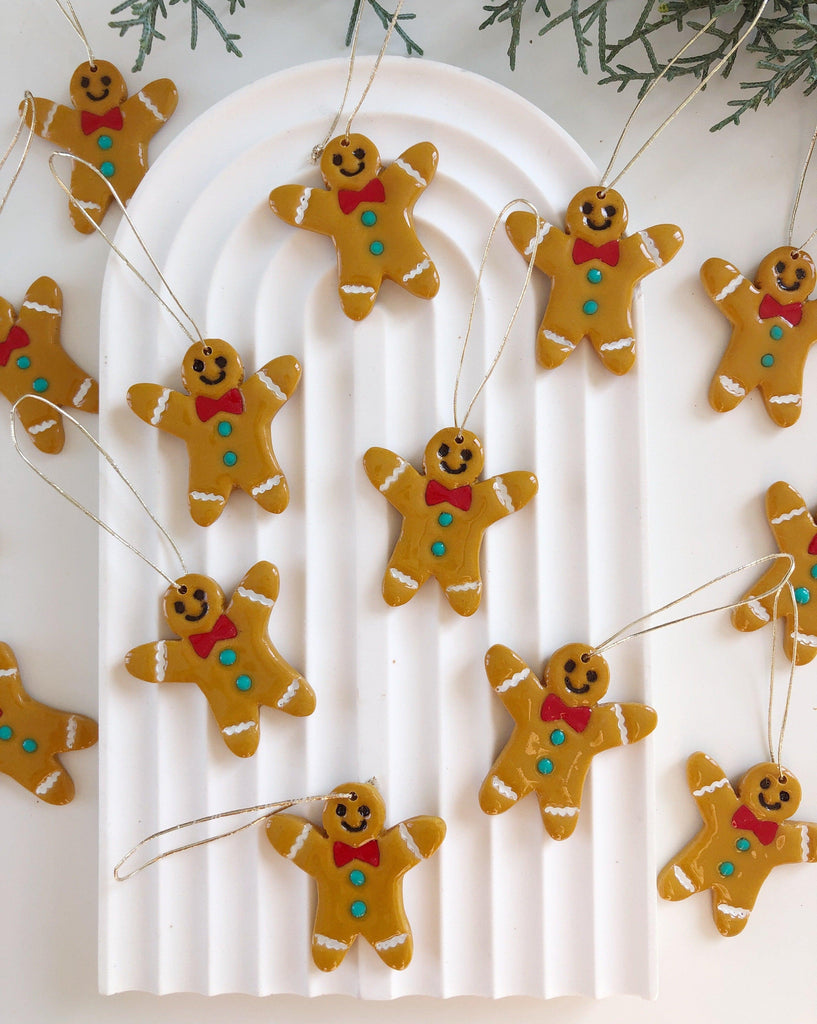 Gingerbread tree decoration - Anna Lou of London