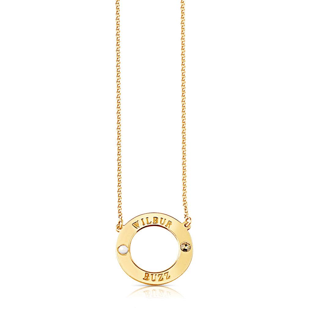 Karma Birthstone Necklace - Anna Lou of London