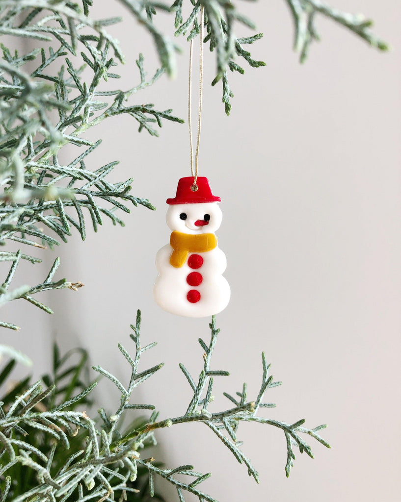 Snowman tree decoration - Anna Lou of London