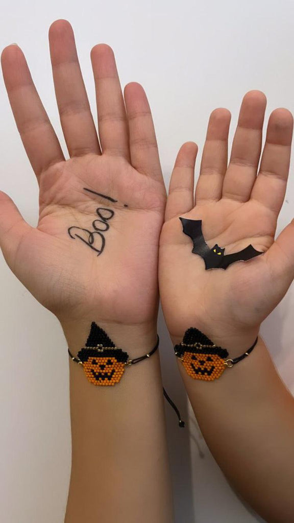 Halloween Miyuki bracelet - Anna Lou of London