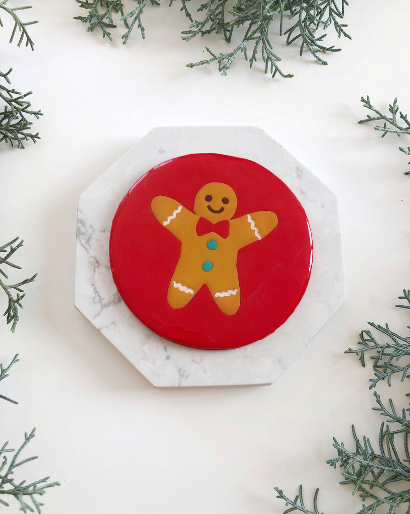 Gingerbread Coaster - Anna Lou of London