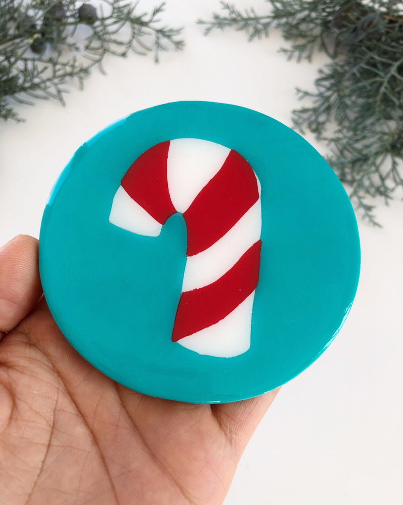 Candy Cane Coaster - Anna Lou of London