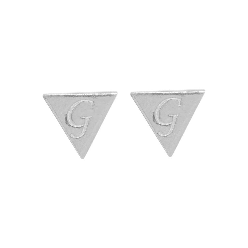 Bunting Initial Stud Earrings - Anna Lou of London