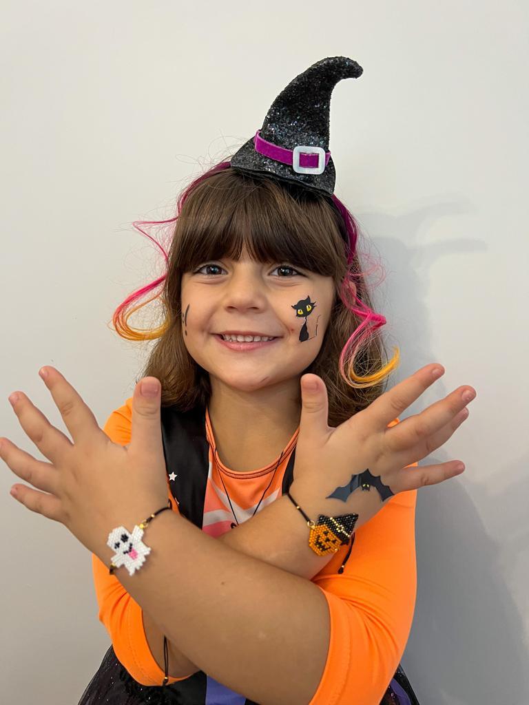 Halloween Miyuki bracelet - Anna Lou of London