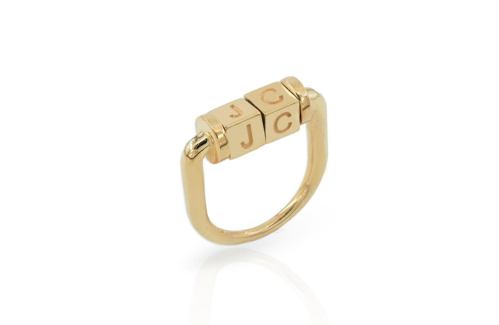 Rolling Cube Ring - Anna Lou of London