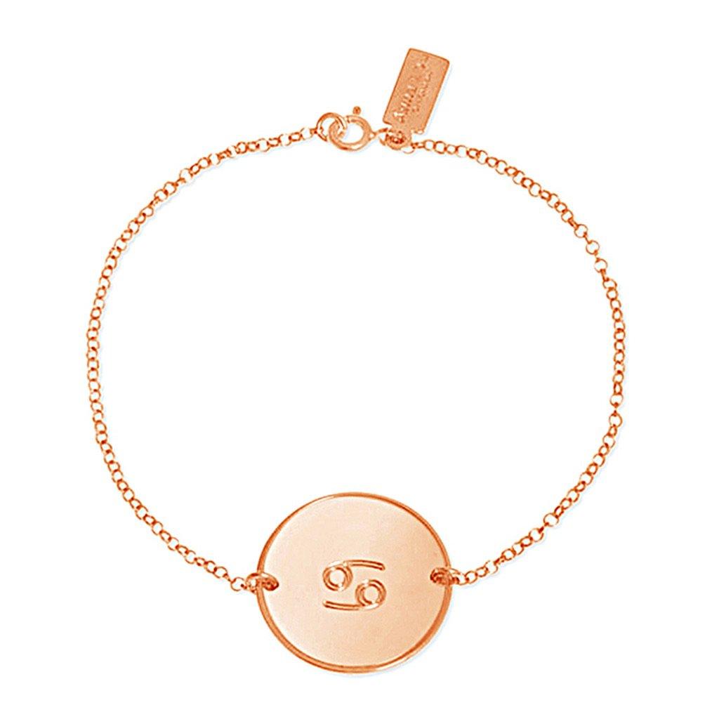 Zodiac Sign Engraved Anklet - Anna Lou of London