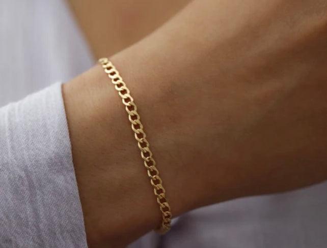 Curb Chain Bracelet - Anna Lou of London