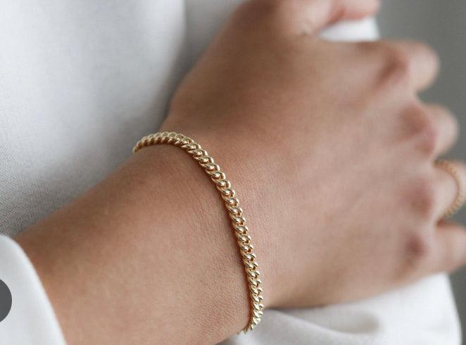 Curb Chain Bracelet - Anna Lou of London