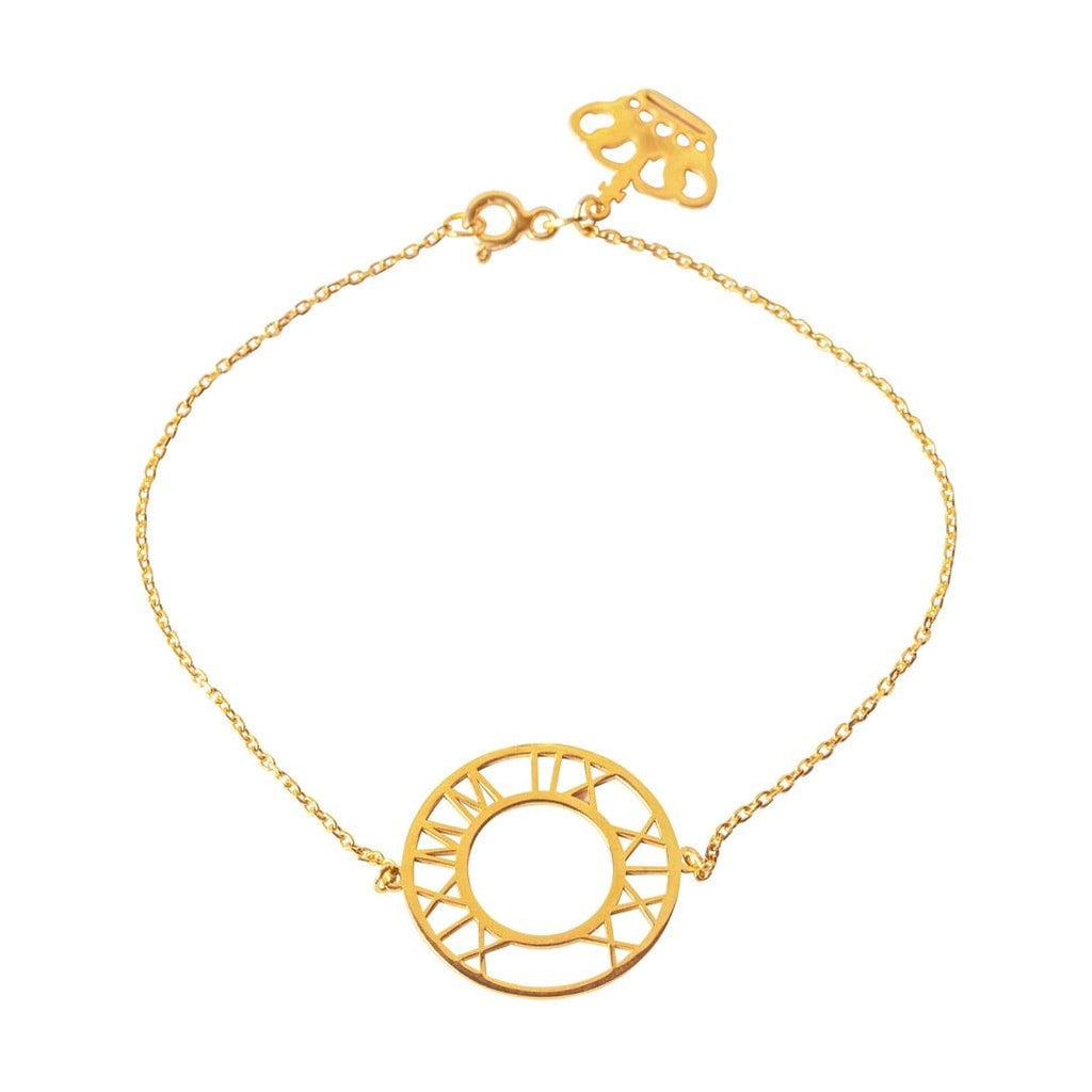 Special Date Circle Bracelet - Anna Lou of London