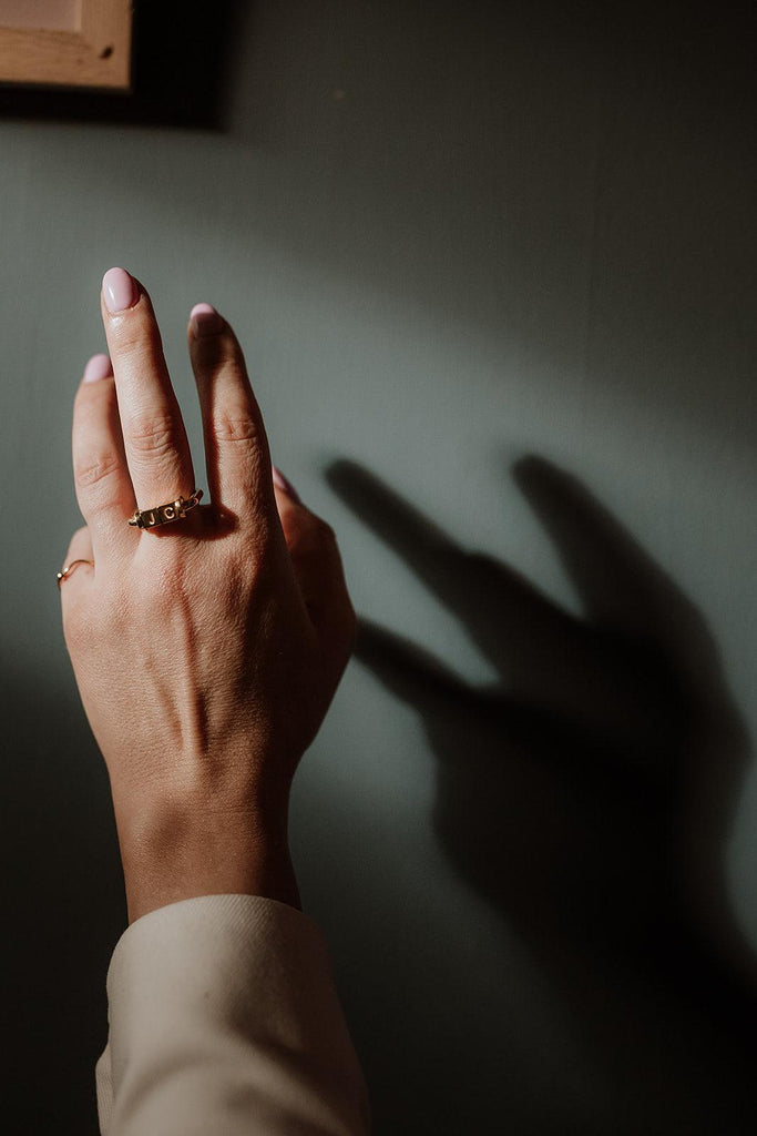 Rolling Cube Ring - Anna Lou of London