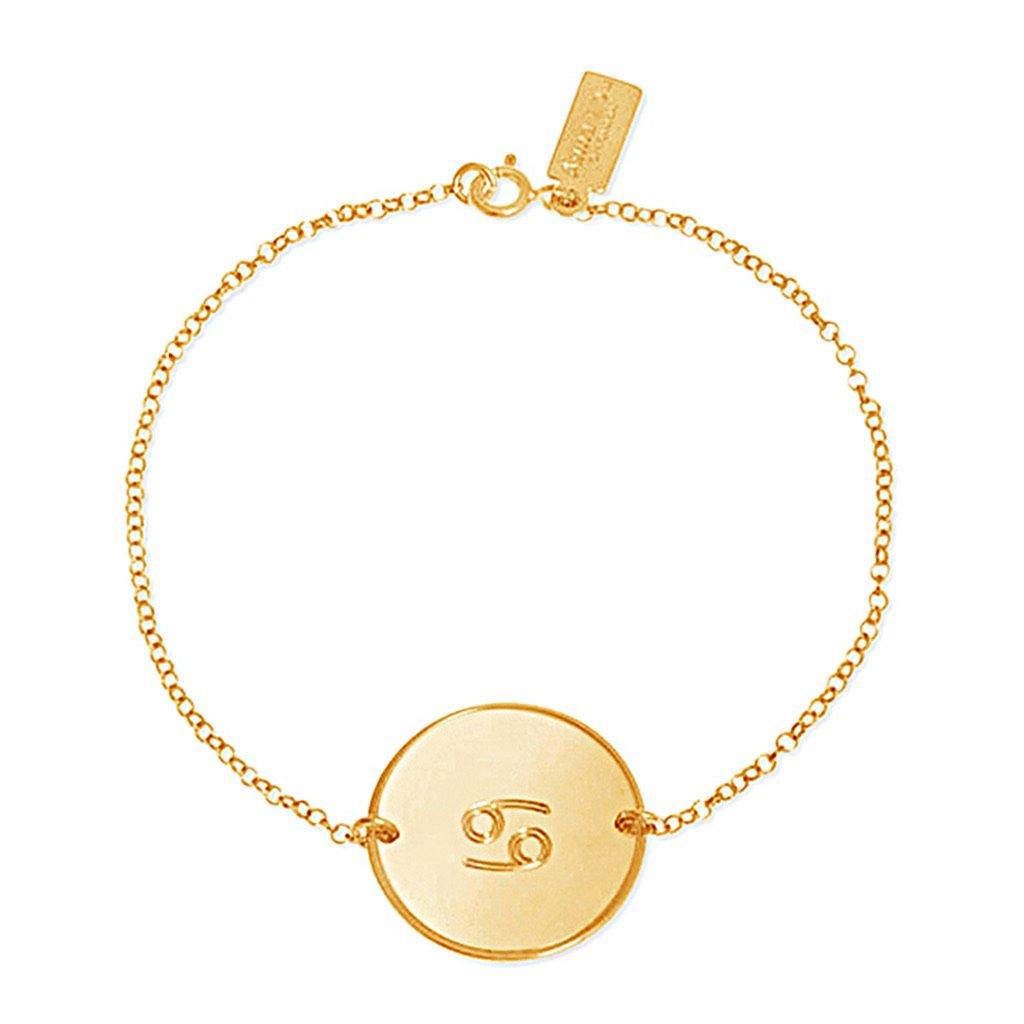 Zodiac Sign Engraved Anklet - Anna Lou of London