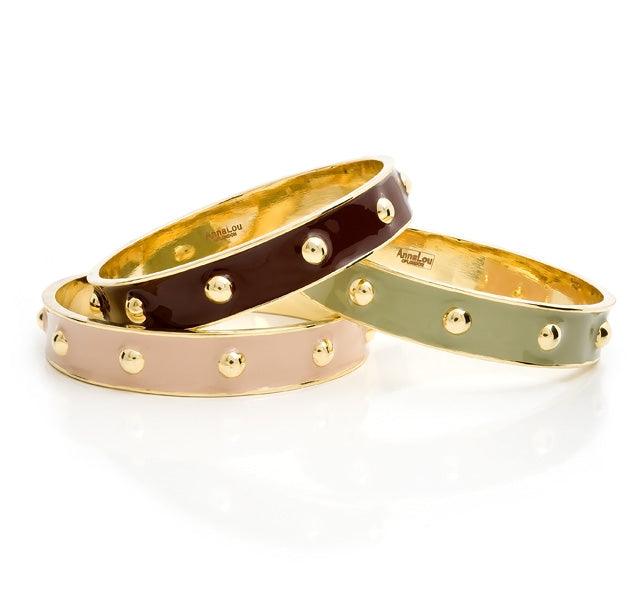 Studded Bangle - Anna Lou of London