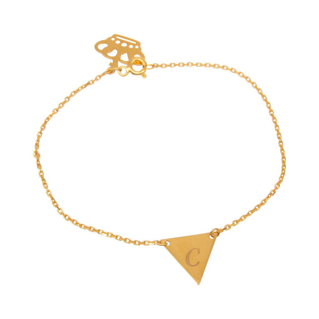 Bunting Initial Bracelet - Anna Lou of London