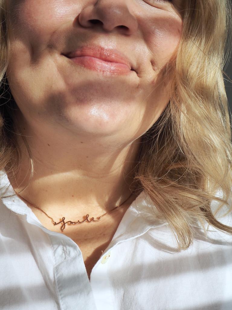 INPO Handwriting Name Necklace - Anna Lou of London