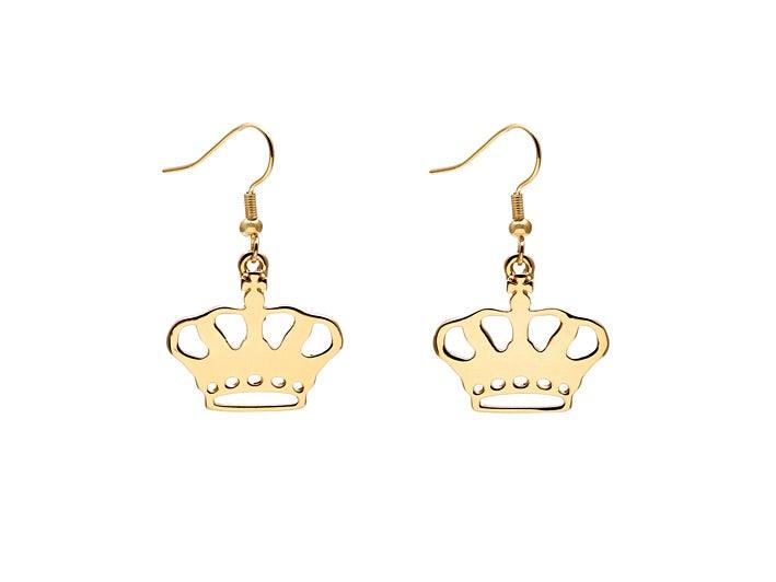 Crown Earrings - Anna Lou of London