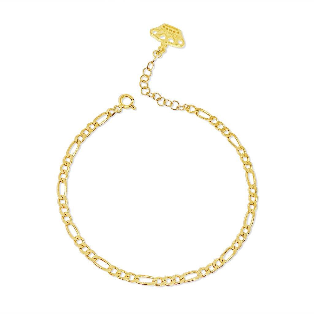 Figaro Chain Anklet - Anna Lou of London