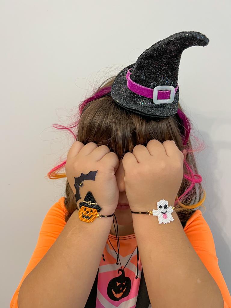 Halloween Miyuki bracelet - Anna Lou of London
