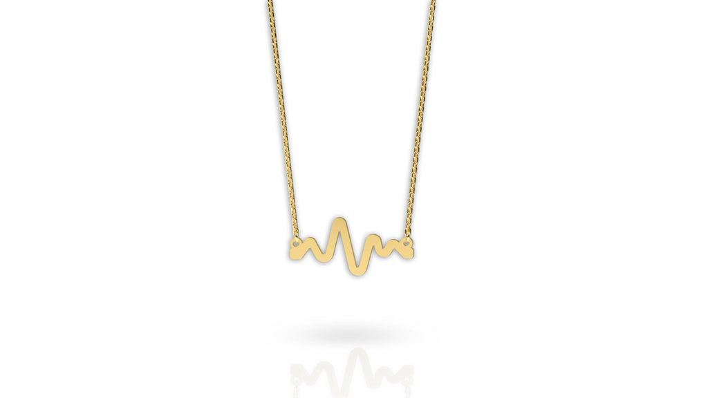 Heartbeat Necklace - Anna Lou of London