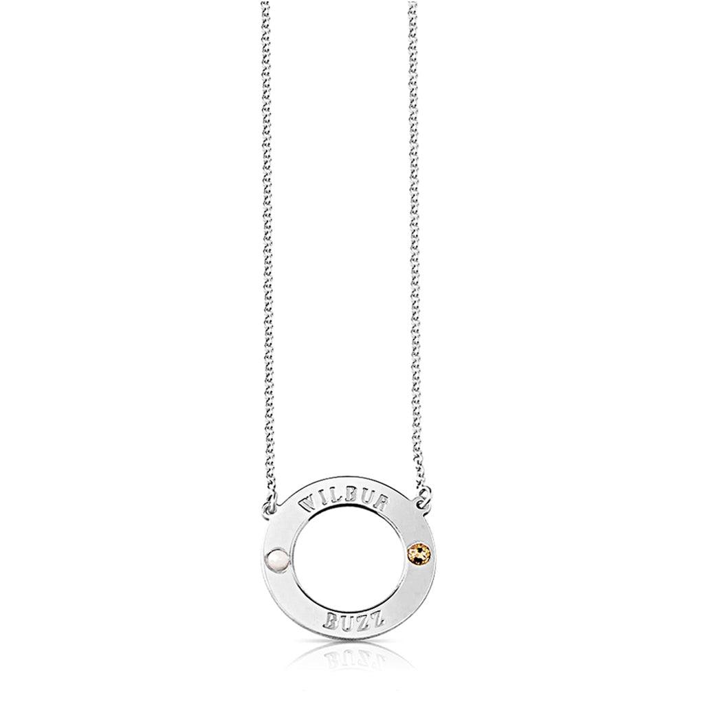 Karma Birthstone Necklace - Anna Lou of London