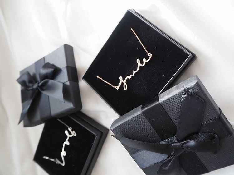 INPO Handwriting Name Necklace - Anna Lou of London