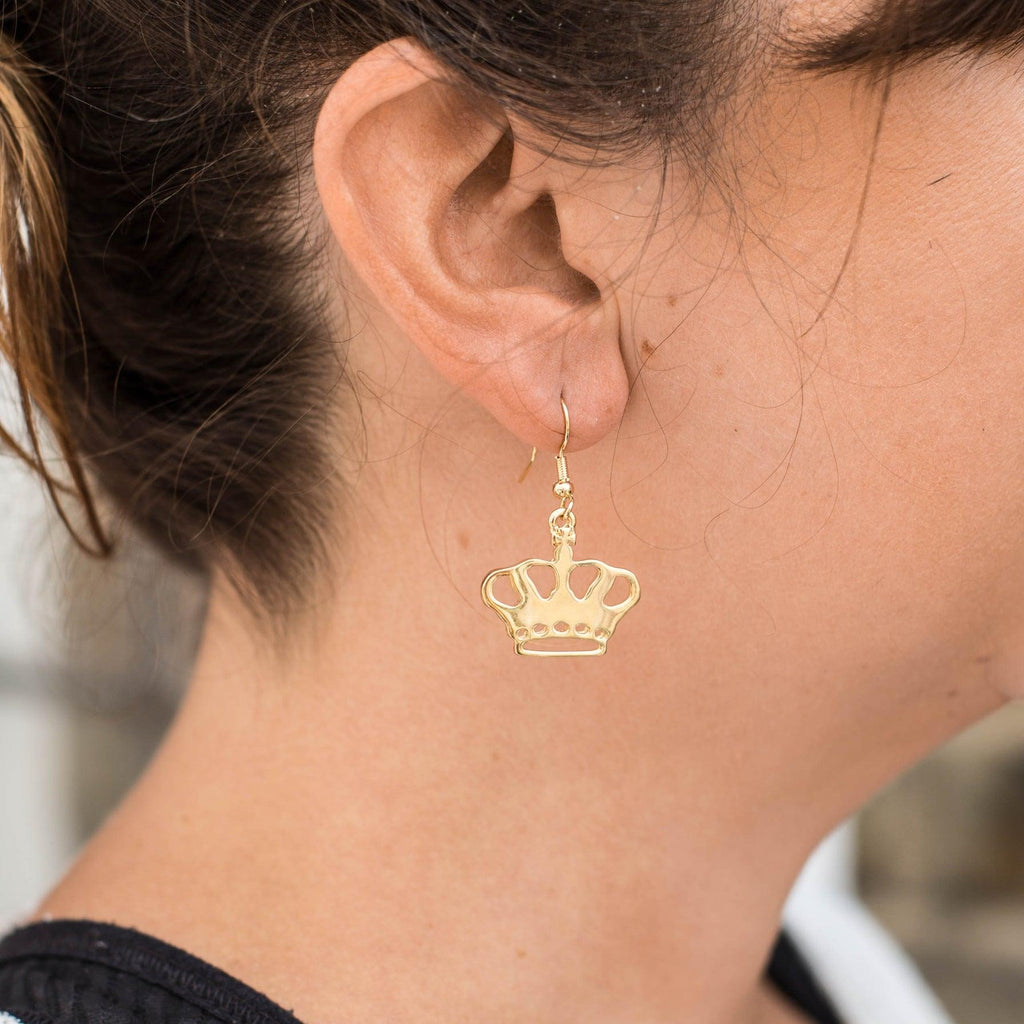 Crown Earrings - Anna Lou of London