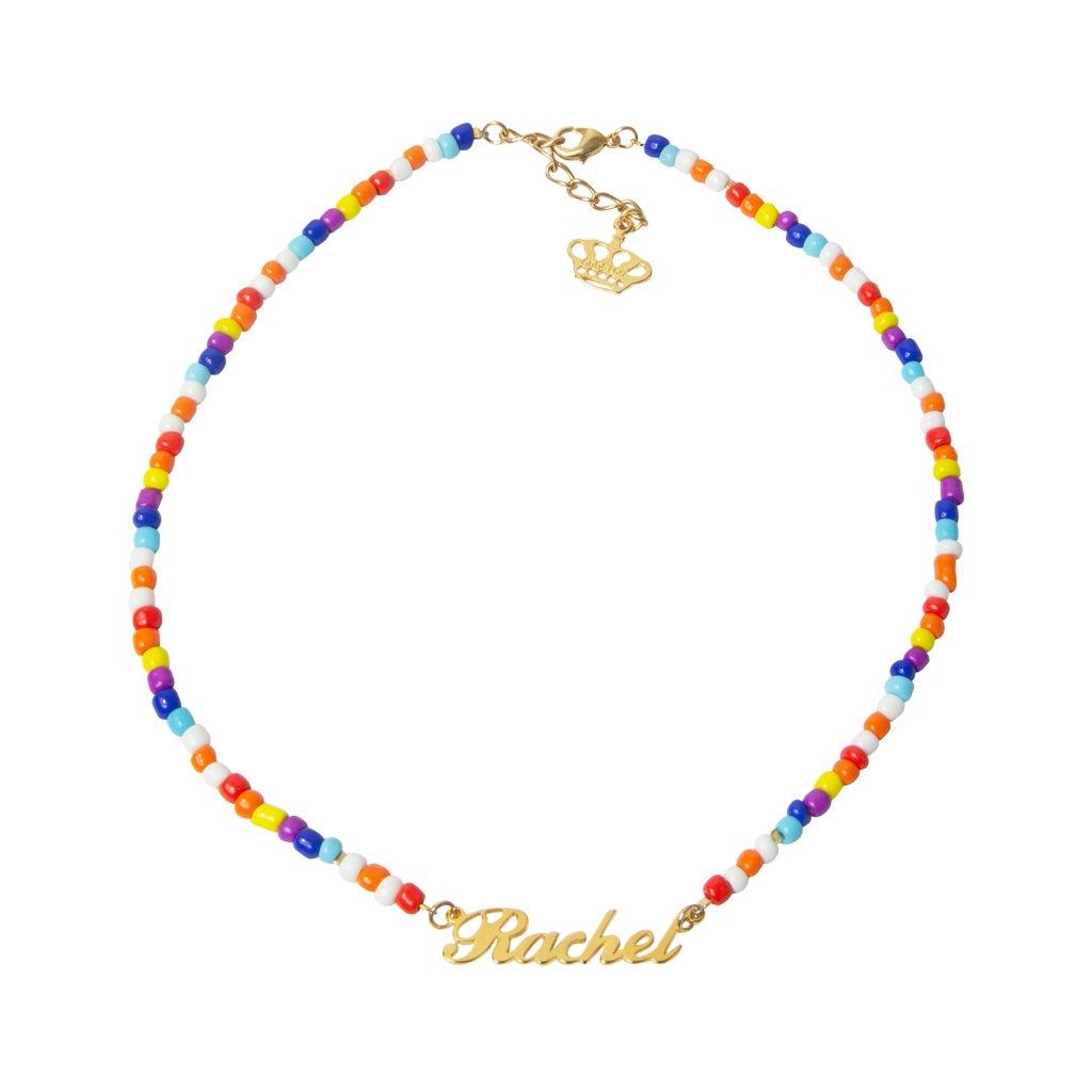 Candy Beaded Name Necklace - Anna Lou of London